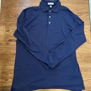 Peter Millar long sleeve polo in like new condition